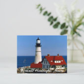 Carte Postale Puits de Portland, Maine (Debout devant)