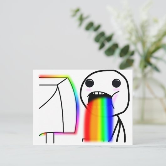 Carte Postale Pukes Rainbows (Debout devant)