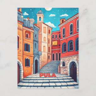 Carte Postale Pula Croatie Voyage