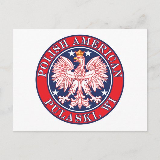Carte Postale Pulaski Wisconsin polonais (Devant)