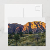 Carte Postale Pulliam Ridge, Parc national de Big Bend, Texas (Devant / Derrière)
