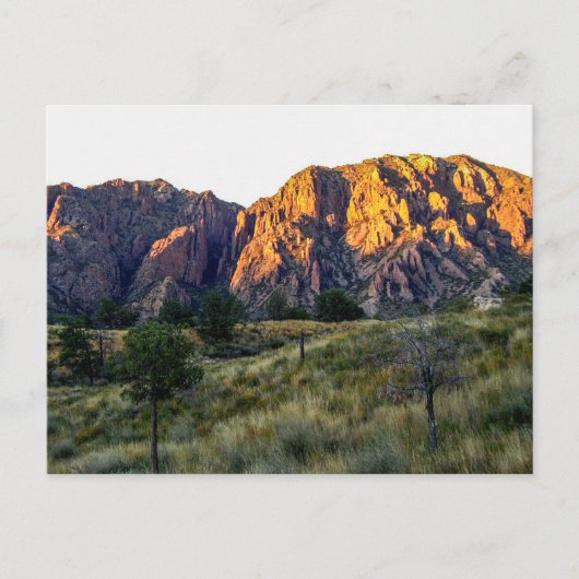 Carte Postale Pulliam Ridge, Parc national de Big Bend, Texas (Devant)