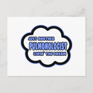 Carte Postale Pulmonologue .. Vivre le rêve