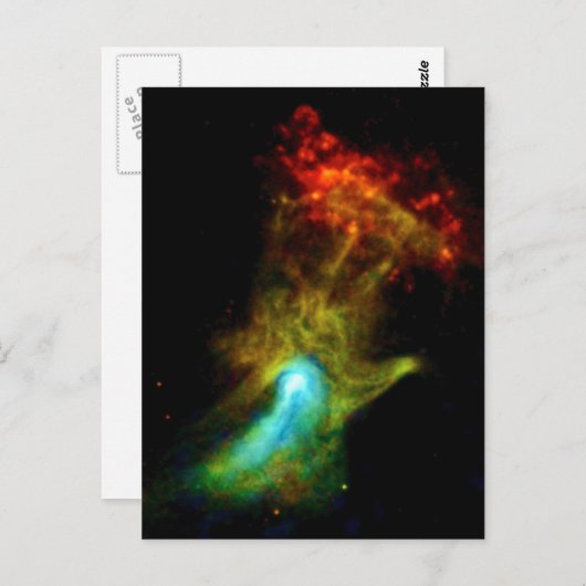 Carte Postale Pulsar B1509 - Main de Dieu X-Ray Nebula NASA Phot (Devant / Derrière)