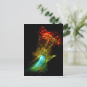 Carte Postale Pulsar B1509 - Nébuleuse aux rayons X de la Main d (Debout devant)