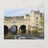 Carte Postale Pulteney Bridge et River Avon, Bath, Angleterre (Devant)