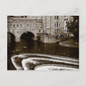 Carte Postale Pulteney Weir Bath (Devant)