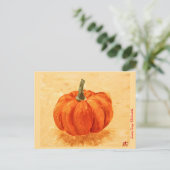Carte Postale Pumkin for Autumn (Debout devant)