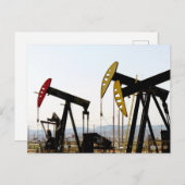 Carte Postale Pumpjacks (Devant / Derrière)