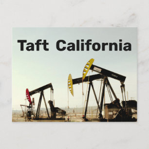 Carte Postale Pumpjacks en Californie du Taft