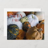 Carte Postale Pumpkin Postcard (Devant / Derrière)