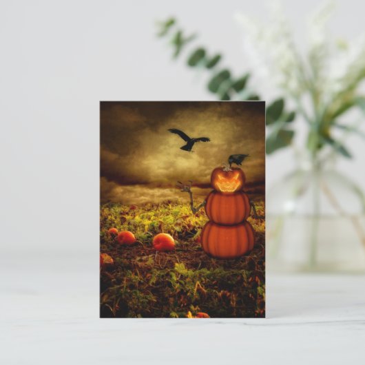 Carte Postale Pumpkinman (Debout devant)