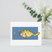 Carte Postale Pun de poisson (Debout devant)