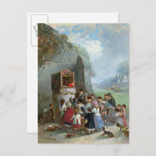 Carte Postale Punch et Judy (Devant / Derrière)