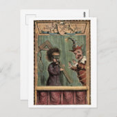 Carte postale "Punch et le Bourreau" (Devant / Derrière)