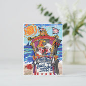 Carte Postale Punch & Judy par PaintMark (Debout devant)