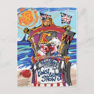 Carte Postale Punch & Judy par PaintMark