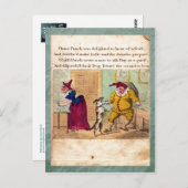 Carte postale Punch & Judy Story Plate II (Devant / Derrière)