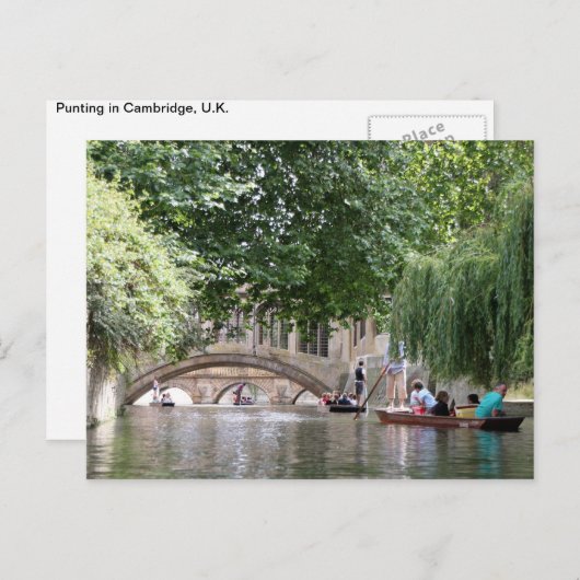 Carte Postale Puning dans Cambridge Postcard (Devant / Derrière)
