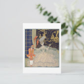 Carte Postale Punishing the page (Debout devant)