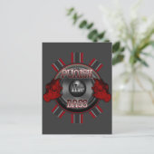 Carte Postale PUNISSEZ le DnB Dub Dubstep DJ style hardstyle BAS (Debout devant)