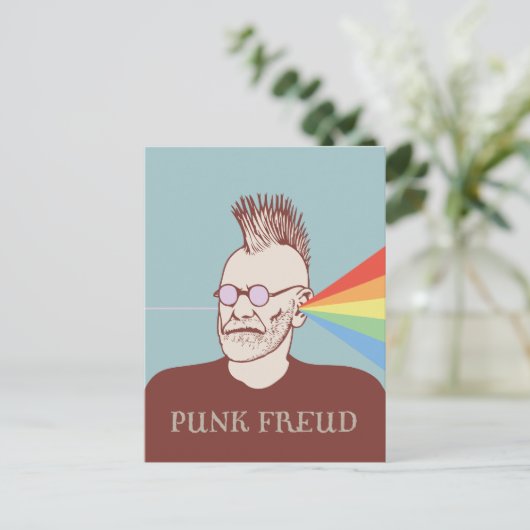 Carte Postale Punk Freud (Debout devant)