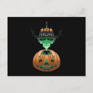 Carte Postale Punk Horreur d'Halloween