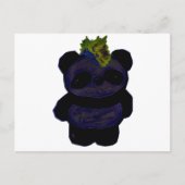 Carte Postale Punk Rock Panda 2 (Devant)