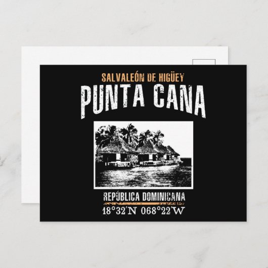 Carte Postale Punta Cana (Devant / Derrière)