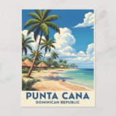 Carte Postale Punta cana beach paradis (Devant)
