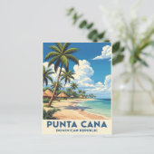 Carte Postale Punta cana beach paradis (Debout devant)