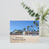 Carte Postale Punta Cana en République Dominicaine (Debout devant)