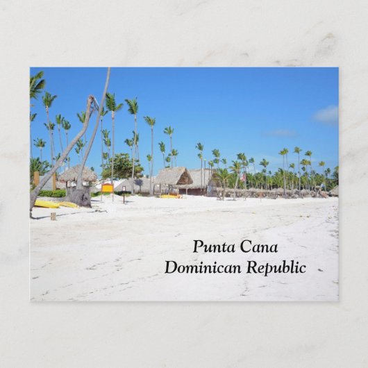 Carte Postale Punta Cana, République dominicaine (Devant)