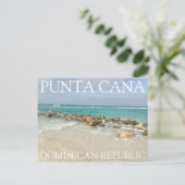 Carte Postale Punta Cana République Dominicaine Plage et Vaves (Debout devant)