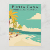 Carte Postale Punta Cana République Dominicaine Plage Tropicale  (Devant)