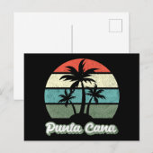 Carte Postale Punta Cana République Dominicaine Poste vacances f (Devant / Derrière)