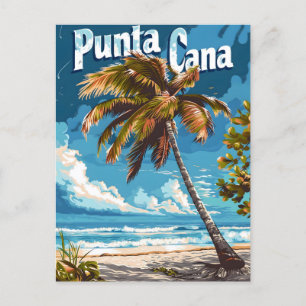 Carte Postale Punta Cana Vintage