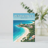 Carte Postale Punta Cancun Mexique (Debout devant)