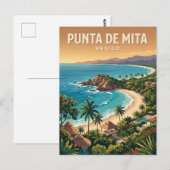 Carte Postale Punta de Mita Mexique (Devant / Derrière)