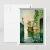 Carte Postale Punta Di Balbianello et le lac de Côme (Devant / Derrière)