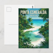 Carte Postale Punta Esmeralda Mexique (Devant / Derrière)