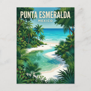 Carte Postale Punta Esmeralda Mexique