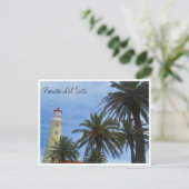 Carte Postale punta faro (Debout devant)