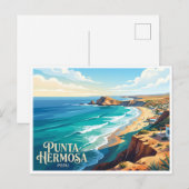 Carte Postale Punta Hermosa Pérou (Devant / Derrière)
