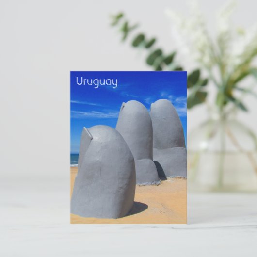 Carte Postale punta la mano (Debout devant)