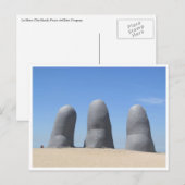 Carte Postale punta la mano (Devant / Derrière)