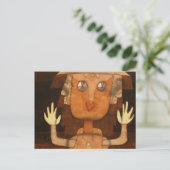 Carte Postale Puppet by Paul Klee (Debout devant)