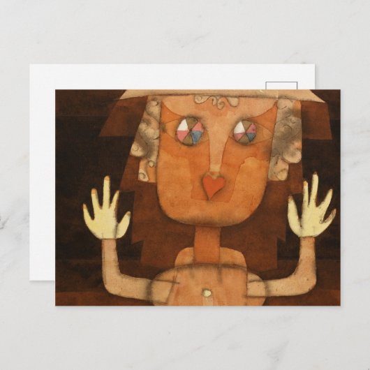 Carte Postale Puppet by Paul Klee (Devant / Derrière)