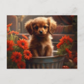 Carte Postale Puppy (Devant)