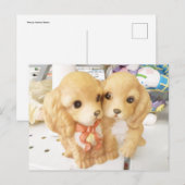 Carte Postale Puppy Duo (Devant / Derrière)